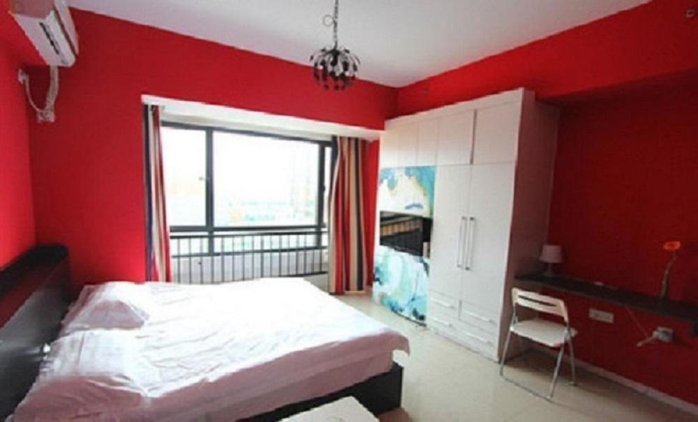 Nanjing Trans Wish Hotel Apartment Exterior foto